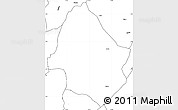 Blank Simple Map of Mugamba