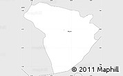 Silver Style Simple Map of Vyanda