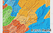 Political Shades Map of Cankuzo