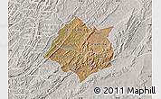 Satellite Map of Cankuzo, lighten, semi-desaturated