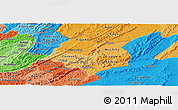 Political Shades Panoramic Map of Cankuzo