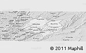 Silver Style Panoramic Map of Cankuzo