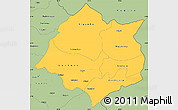 Savanna Style Simple Map of Cankuzo