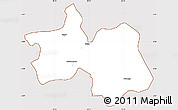 Classic Style Simple Map of Bukinanvana, cropped outside