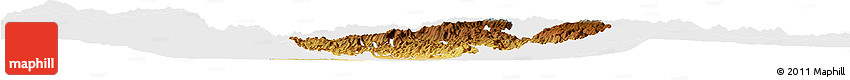 Physical Horizon Map of Cibitoke, single color outside Physical Horizon Map of Cibitoke, single color outside