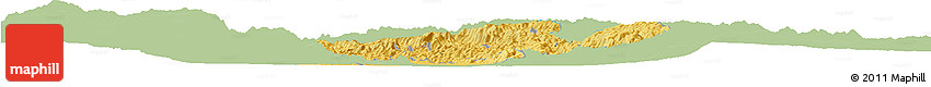 Savanna Style Horizon Map of Cibitoke, single color outside