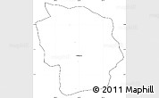 Blank Simple Map of Mabay, cropped outside