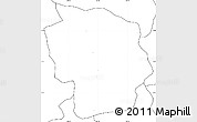 Blank Simple Map of Mabay, no labels