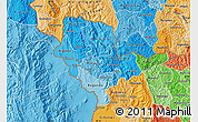 Political Shades Map of Cibitoke