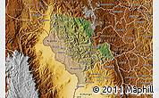 Satellite Map of Cibitoke, physical outside