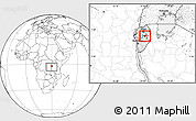 Blank Location Map of Busoni, within the entire country