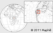 Blank Location Map of Busoni