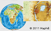 Physical Location Map of Kirundo