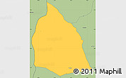 Savanna Style Simple Map of Ntega