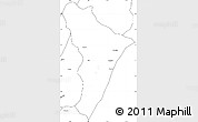 Blank Simple Map of Giteranyi