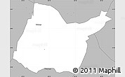 Gray Simple Map of Mwakiro