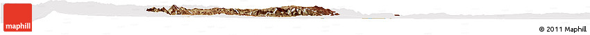 Satellite Horizon Map of Rutana, cropped outside