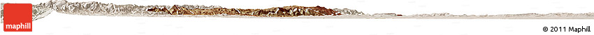 Satellite Horizon Map of Rutana, lighten