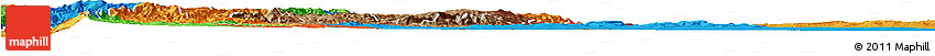 Satellite Horizon Map of Rutana, political outside