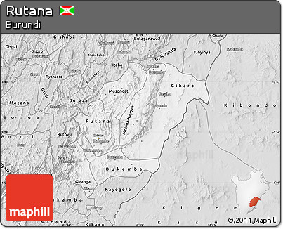 Silver Style Map of Rutana