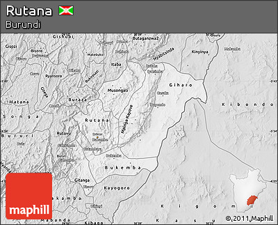 Silver Style Map of Rutana
