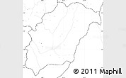 Blank Simple Map of Rutana, no labels