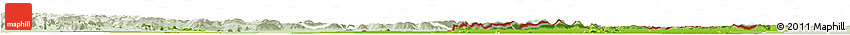 Physical Horizon Map of Banteay Meanchey, lighten
