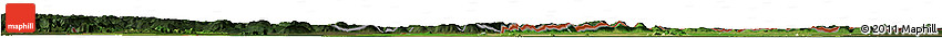 Satellite Horizon Map of Banteay Meanchey, darken