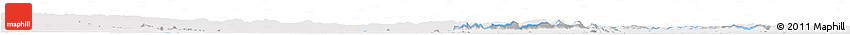 Silver Style Horizon Map of Banteay Meanchey, single color outside