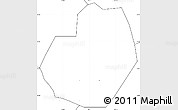 Blank Simple Map of Battambang (PT), no labels