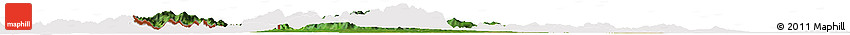 Satellite Horizon Map of Battambang, cropped outside