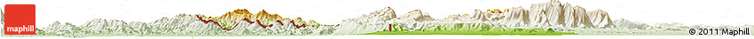 Physical Horizon Map of Rattanak Mondul, lighten