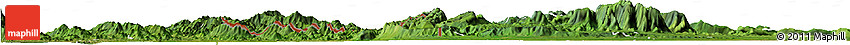 Satellite Horizon Map of Rattanak Mondul