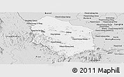 Silver Style Panoramic Map of Rattanak Mondul