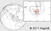 Blank Location Map of Dambe