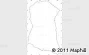 Blank Simple Map of Dambe, cropped outside, no labels