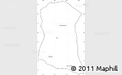 Blank Simple Map of Dambe, cropped outside