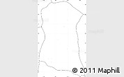 Blank Simple Map of Dambe, no labels