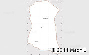 Classic Style Simple Map of Dambe, cropped outside
