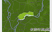 Physical Map of Kang Meas, darken