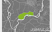 Physical Map of Kang Meas, desaturated