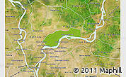Physical Map of Kang Meas, satellite outside