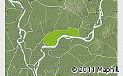 Physical Map of Kang Meas, semi-desaturated