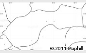 Blank Simple Map of Kang Meas, no labels