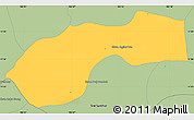 Savanna Style Simple Map of Kang Meas