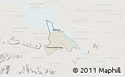 Shaded Relief 3D Map of Baribo, lighten