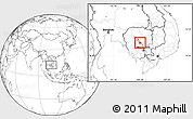 Blank Location Map of Baribo