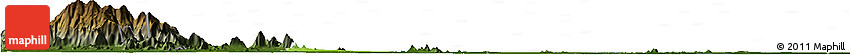 Physical Horizon Map of Samaki Meanchey, darken