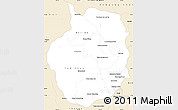 Classic Style Simple Map of Kampong Chhnang