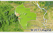Physical 3D Map of Tuk Phos, satellite outside